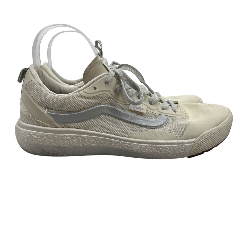 Vans Womens 9 Shoe Ivory Ultracush Exo Low Top Lightweight Skateboarding Sneaker